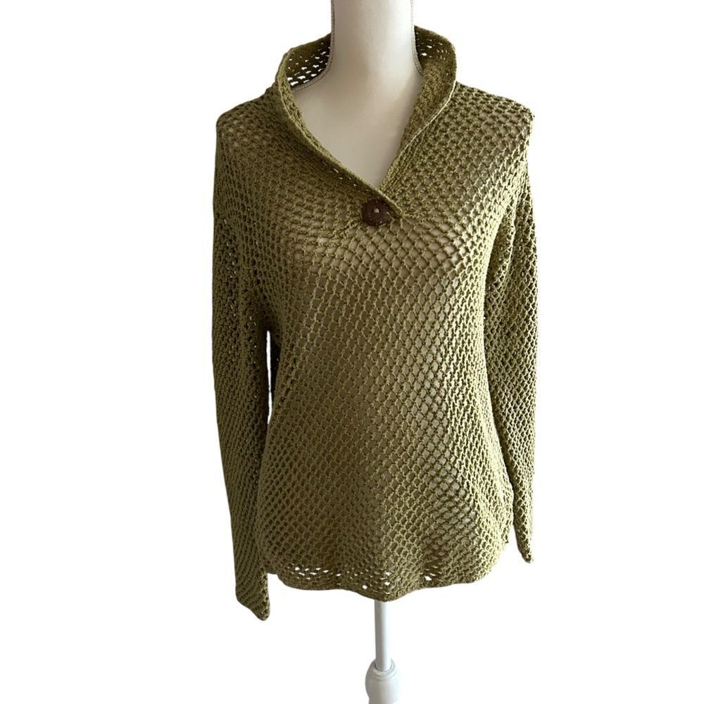 PURE Hand Knit Sweater Size Medium Large